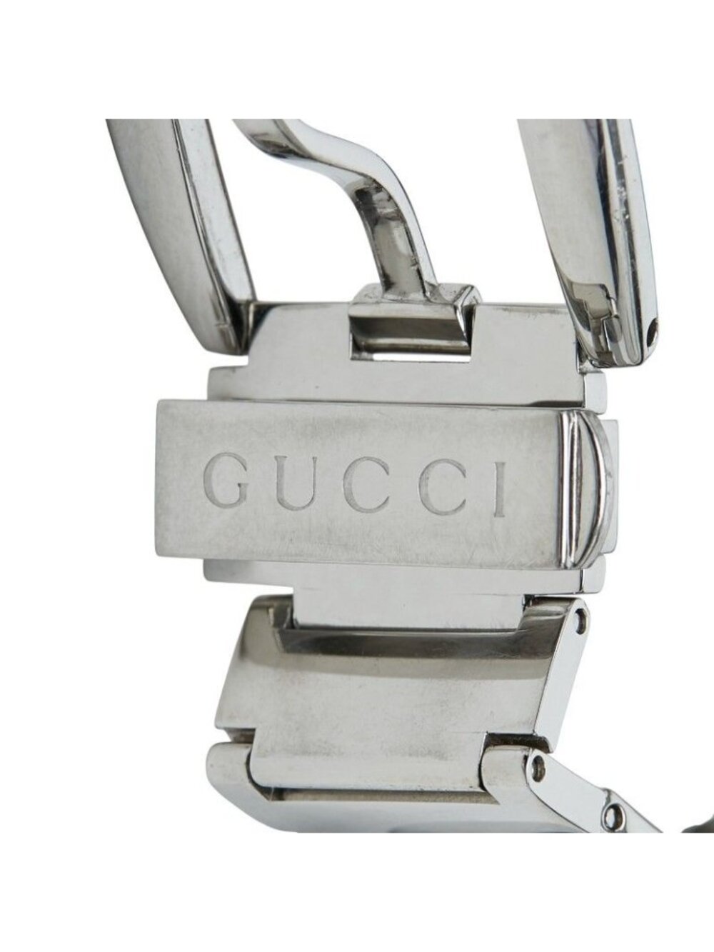 Gucci Watch 121.5 Pink Shell Silver Stainless Steel - Picture 6 of 9